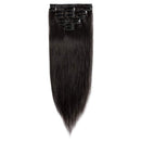 Clip in 100% Remy Human Hair Extensions 10''-24'' Full Head 8pcs 18clips Short Soft Silky Straight for Women Beauty