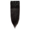 Clip in 100% Remy Human Hair Extensions 10''-24'' Full Head 8pcs 18clips Short Soft Silky Straight for Women Beauty #1B Natural Black 13" / 13 inch 80g MY-LADY