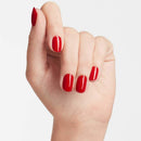 OPI Nail Lacquer, Big Apple Red, Red Nail Polish, 0.5 fl oz OPI