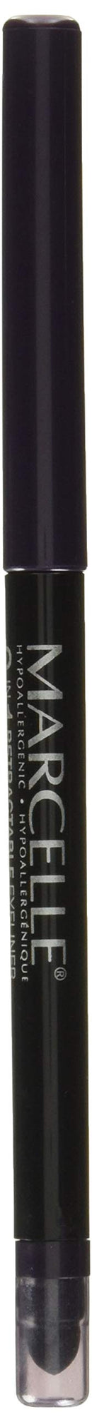 Marcelle 2-in-1 Retractable Eyeliner, Amethyst, Hypoallergenic and Fragrance-Free, 0.01 oz MARCELLE Store