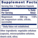 Life Extension Two-Per-Day High Potency Multi-Vitamin & Mineral Supplement & Magnesium Caps, 500 mg, Magnesium Oxide, Citrate, Succinate Infinity Warehouse