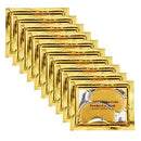 Jakuva 30 Pairs Collagen 24k Gold Eye Masks Under Eye Patches for Puffy Eyes,Reducing Dark Circles & Hydrating & Anti Aging,Beautiful Crystal Gel Eye Masks for Moisturizing (30 Pairs Gold) Jakuva
