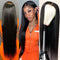 Wingirl Transparent Straight Lace Front Human Hair Wigs 13×4inch Lace Frontal Wig Pre Plucked with Baby Hair Natural Color (16inch, 220% denisty) Wingirl