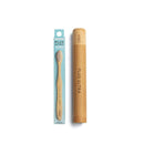 PLUS ULTRA Case Bundle | 1 Kids Size Toothbrush & 1 Kid's Bamboo Travel Case Plus Ultra