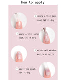8 Sheets Easter Nail Stickers, Bunny Egg Chicken Nail Art Sticker False Nail Design Self-Adhesive Nail Decals Manicure Nail Tip Decoration Conpru
