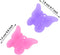 Willrain 50 Butterfly Hair Clips Claw Barrettes, Assorted Color Mini Jaw Clip Hairpin Accessories For Women And Girls Pcs Clips, Cute Clamps Hairpins Women, Girls, Kids, Baby, Random DJDLTGS