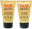 THRIVE Natural Face Scrub And Natural Face Wash Gel (BUNDLE) - Vegan And Made in USA Thrive Natural Care