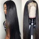 Subella Hair 9A Lace Front Wigs Human Hair with Baby Hair 150% Density Brazilian Straight Human Hair Wigs for Black Women Natural Color (24inch) Subella Store