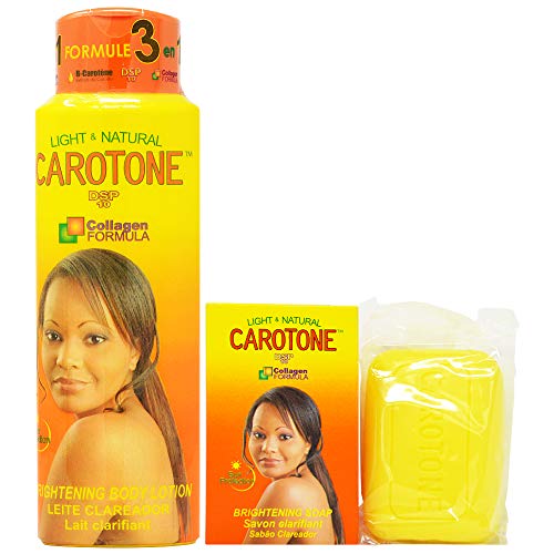 CaroTone Combo 2 (Lotion 18.6oz + Soap 6.7oz) Carotone