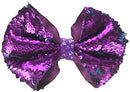 JoJo Siwa Ponytail Holder Bow, Purple Reversible Sequin, 1 Count JoJo Siwa