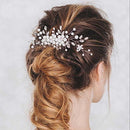 Aukmla Wedding Hair Combs Bridal Hair Accessories Decorative Headpieces for Women and Girls Aukmla