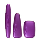 RADIUS Toothbrush Portable Travel Case Kit Standard Toothbrush Soap Razor Case Storage Box for Travel BPA Free 3 Count - Amethyst Purple RADIUS