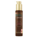 SOL by Jergens Self Tanner Body Bronzer, For All Unique Skin Tones, Sunless Tanning, Wash-off Luminous Body Bronzer, Natural-Looking Self-bronzer and Tan Intensifier for Instant Bronze, 3.4 Ounce Jergens