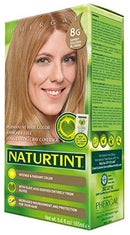Naturtint Permanent Hair Color 8G Sandy Golden Blonde (Pack of 6), Ammonia Free, Vegan, Cruelty Free, up to 100% Gray Coverage, Long Lasting Results Naturtint