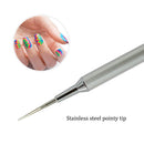 Winstonia Nail Art Water Marble Tool for Watermarbling Pattern Manicure – Pointy Stainless Steel Picker Pen Winstonia