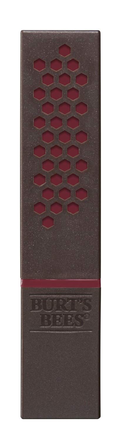 Burts Bees 100% Natural Moisturizing Lipstick, Crimson Coast, 1 Tube Burt's Bees