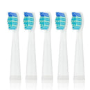 Electric Toothbrush Replacement Heads x5 Compatible with Fairywill FW-507/508/551/917/959, FW-D1/FW-D3/FW-D7/FW-D8, YUNCHI Y1 - White Smarterrcare