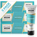 Active Wow Natural Toothpaste - Teeth Whitening Formula with Xylitol (Natural Whitening 2 Pack) Active Wow