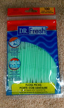 Dr. Fresh Floss Picks 100 Count Single Pack Dr. Fresh
