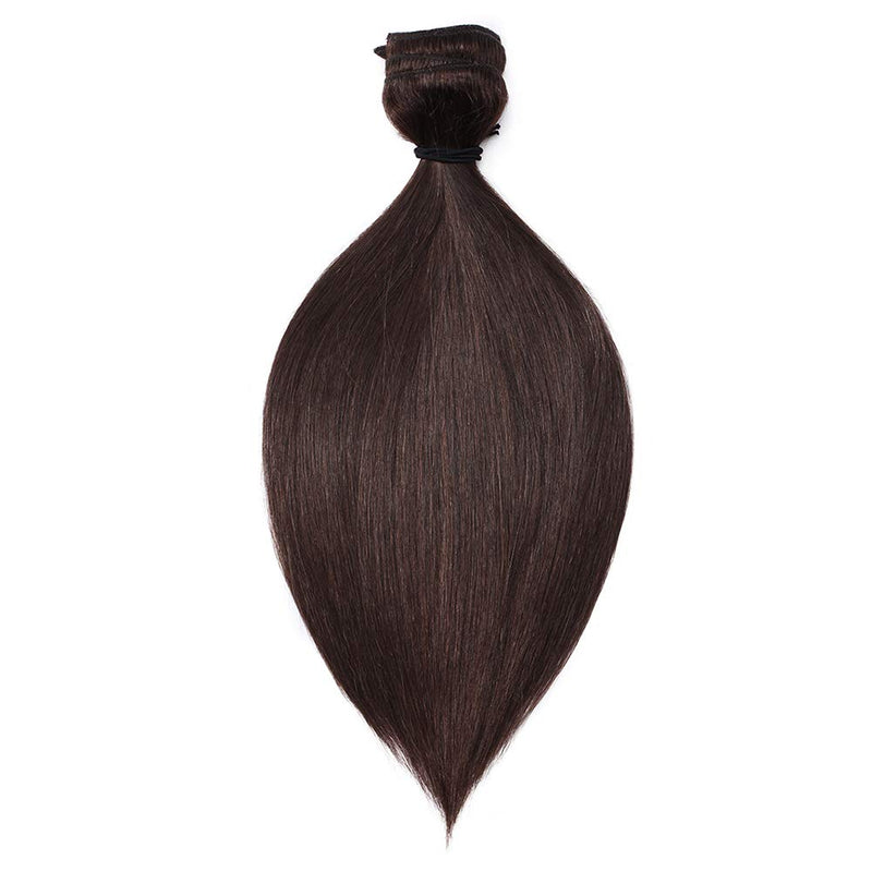 Clip in 100% Remy Human Hair Extensions Double Weft