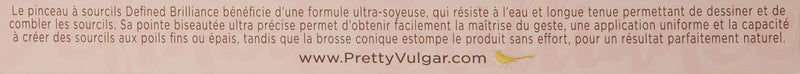 Pretty Vulgar - Defined Brilliance Eyebrow Pencil, Clean & Cruelty-Free, Classy Broad (Taupe) Pretty Vulgar