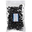 ForPro Sole Toe Separators - Black Luxurious Foam Separators - Individual Toe Separators for Pedicures â€“ 144-Count ForPro Professional Collection