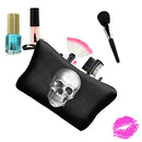 Warmtree Fashion Skull Cosmetic Bag Makeup Storage Bag Toiletry Organizer Pencil Case Handbag Warmtree