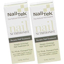 Nail Tek Nail Nutritionist, Keratin Enriched Nail Treatment Oil for Weak and Damaged Nails, 0.5 oz, 2-Pack Nail Tek
