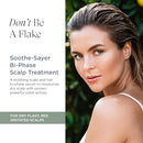 Soothe Sayer Bi-Phase Scalp Treatment – Flake Control & Redness Relief, 99% Natural, 67% Organic, Vegan, Clean Beauty – Nourishing Leave-In for Dry, Itchy, Irritated Scalps, 4 oz Infinity Warehouse