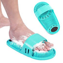 meidong Silicone Shower Foot Scrubber Personal Foot Massage and Cleaning, Non-Slip Foot Scrubber for Men and Women (1PCS Blue) meidong