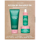 I DEW CARE Kitten My Balance On I Serum, Foam Cleanser, Wash-off Mask Set | Korean Skincare Facial Treatment Gift | Vegan, Cruelty-free, Gluten-free, Paraben-free I DEW CARE Store