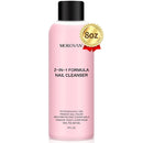 Morovan 2 in 1 Formula(Poly Nail Extension Gel Slip Solution+Professional Nail Cleanser) 8oz Nail Polish Remover 240ml Lint-free Liquid Slip Solution Morovan Store