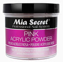 MIA SECRET Acrylic Powder 2pc Set - Clear + Pink 8 oz Mia Secret
