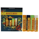 Burt’s Bees Holiday Gift, 4 Lip Balm Stocking Stuffer Products, Beeswax Bounty Assorted Set - Original Beeswax, Vanilla Bean, Cucumber Mint & Coconut Pear (Old Verison) Burt's Bees