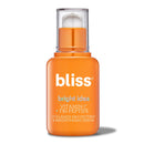 Bliss Bright Idea Vitamin C & Tri-Peptide Collagen-Protecting & Brightening Skin Care | Brightens Skin, Diminishes Dark Spots & Visibly Firms | Clean | Paraben Free | Cruelty-Free | Vegan (Face Serum) Bliss