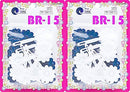 Tara Girls Self Hinge Plastic Bow Hair Barrettes Selection Pack Of 2 (BR15) Tara