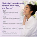 VERISOL® Hydrolyzed Collagen Peptides Type I & III with Vitamin C, Hyaluronic Acid, Biotin, Q-ACTIN® | Unflavored Powder for Smooth Skin, Thick Hair, Strong Nails & Joint Health | 30 Servings Infinity Warehouse