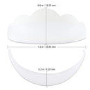 Beauticom Dolly's Lash Premium Quality Silicon Pads (Size: LARGE) (10pcs in a Box) Dolly's Lash Beauticom