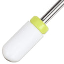 PANA 3/32" Shank Size Professional USA - Smooth Top Large Barrel White Ceramic Bit Extra Fine Grit - Nail Drill Bit for Dremel Machine PANA