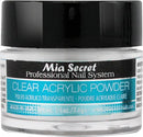 Mia Secret Clear Acrylic Powder (1/4 oz) Mia Secret