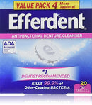 Efferdent Denture Cleanser Tablets, 20 Count efferdent