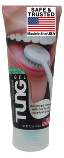 Peak Essentials | The Original Tung Gel | Premium | Tongue Cleaner | Odor Eliminator | Fight Bad Breath | Fresh Mint | BPA Free | Made in America | (1 Count) Peak Essentials The Original TUNG Brush