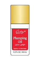 City Beauty City Lips Plumping Oil - Plump, Hydrate, Restore - Anti-Aging Lip Treatment - Plumping Lip Oil with Hyaluronic Acid & Plant Extracts Infinity Warehouse