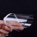 EBANKU 100 PCS Microblading Permanent Makeup Shower Protective Face Cover Water Visors Face Shields for Hairspray Salon Supplies and Eyes Surgery Aftercare EBANKU