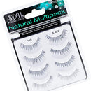 Ardell Natural Multipack 110 Black, 4 Pairs x 1 Pack Ardell
