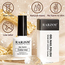 Glitter Gel Nail Polish, Gold Diamond Gelpolish Spark Shiny Nail Art Soak Off U V L E D Lacquer Gel Nail Starter Manicure Salon DIY at Home RAR82 Infinity Warehouse