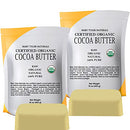 Organic Cocoa Butter 2 lb — USDA Certified by Mary Tylor Naturals — Raw Unrefined, Non-Deodorized, Rich In Antioxidants — for DIY Recipes, Lip Balms, Lotions, Creams, Stretch Marks Mary Tylor Naturals