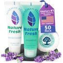 Bergman Kelly Round Hotel Soap Bars, Shampoo & Conditioner 3-Piece Set (1 oz each, 150 pc, Nature Fresh), Delight Your Guests with Refreshing & Soothing Mini Travel Toiletries & Bulk Amenities Infinity Warehouse
