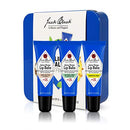 Jack Black Intense Therapy Lip Balm Trio with recyclable, reusable tin, 0.25 fl. oz. Jack Black