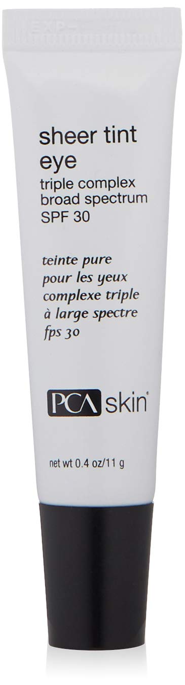 PCA SKIN Sheer Tint Eye - Universally-Tinted Anti-Aging Eye Cream with Triple Complex Broad Spectrum SPF 30 to Reduce Dark Circles, Puffiness, Fine Lines & Wrinkles (0.4 oz) PCA SKIN